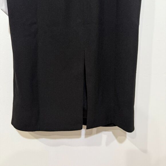 Dress The Population Tiffany One Shoulder Crepe Midi Dress - Black M - Picture 8 of 11